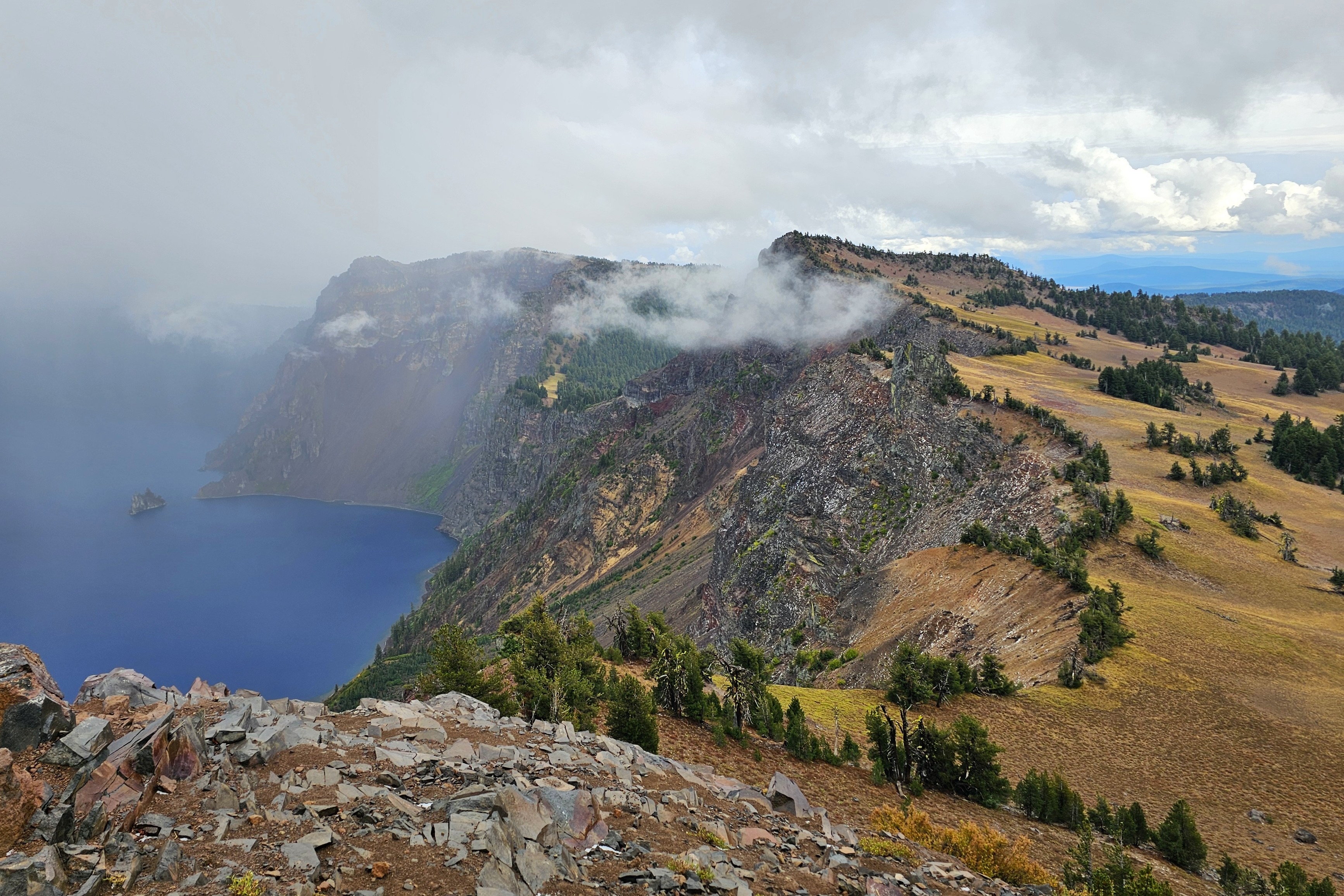 Crater lake